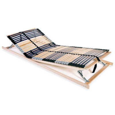 Berkfield Slatted Bed Base With 42 Slats 7 Zones 70X200 Cm