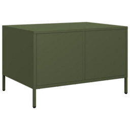 Berkfield Industrial Tv Cabinet Olive Green 68X50X43.5 Cm Cold-Rolled Steel - thumbnail 8