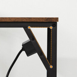 C-Shaped Charging Station Side Table - thumbnail 4