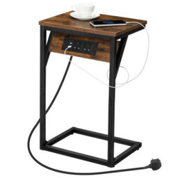 C-Shaped Charging Station Side Table - thumbnail 5