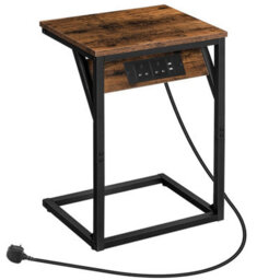 C-Shaped Charging Station Side Table - thumbnail 3