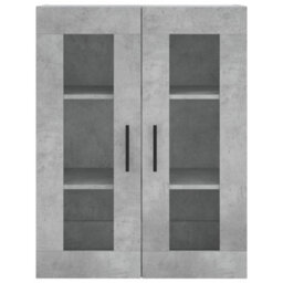 Berkfield Highboard Concrete Grey 69.5X34X180 Cm Engineered Wood - thumbnail 6
