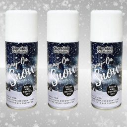 Storm Trading Group 6 X 200Ml Artificial Christmas Snow Spray Xmas Tree Window Craft Decoration - thumbnail 2
