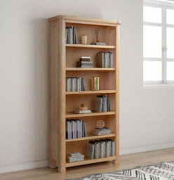 Buttercup Farm Bologna Bookcase 900 X 1800 - L32 X W90 X H180 Cm - Oak - thumbnail 2