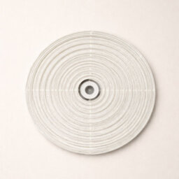 CGC Interiors Cgc Hester White Linen Large Round Hand Made Lampshade - thumbnail 7
