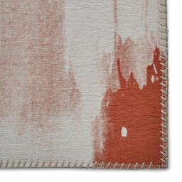 Ivory Luxurious Modern Abstract Easy To Clean Bedroom & Living Room Rug -120Cm X 170Cm - thumbnail 2