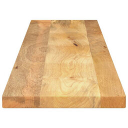 Berkfield Table Top 180X30X3.8 Cm Rectangular Solid Wood Mango - thumbnail 4