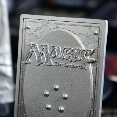 Magic The Gathering Limited Edition .999 Silver Plated Kaya, Ghost Assassin Ingot - image 1