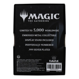 Magic The Gathering Limited Edition .999 Silver Plated Kaya, Ghost Assassin Ingot - thumbnail 4