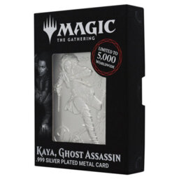 Magic The Gathering Limited Edition .999 Silver Plated Kaya, Ghost Assassin Ingot - thumbnail 9