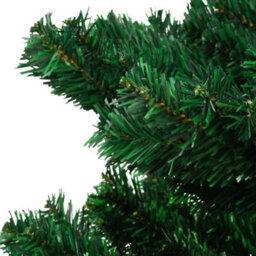 Berkfield Swirl Christmas Tree With Stand And Leds Green 180 Cm Pvc - thumbnail 6
