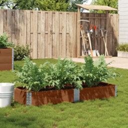 Berkfield Garden Planter Brown 150X50 Cm Solid Wood Pine