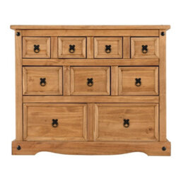 Seconique Corona 4+3+2 Drawer Merchant Chest Distressed Waxed Pine - thumbnail 4