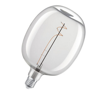 Osram Vintage 1906 Led Ballon Filament Lamp Bulb 4.8W Clear E27 30W Warm White - image 1