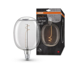 Osram Vintage 1906 Led Ballon Filament Lamp Bulb 4.8W Clear E27 30W Warm White - thumbnail 3
