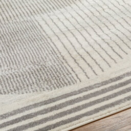 Livabliss Floransa-Geometric Brown Grey Blue Modern Living Dining Bedroom Rug 160 X 215 Cm Easy Care, Non Shedding - thumbnail 3