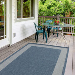 The Rugs Ecology Collection Outdoor Rugs In Blue  200Blu - thumbnail 9