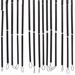 Vidaxl Insect Door Curtain Dark Grey 100X200 Cm Bamboo - thumbnail 5