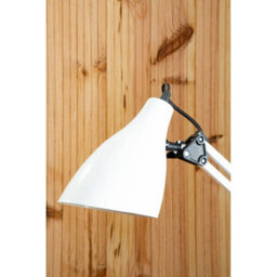 Orsina White Desk Lamp, Adjustable Arm And Head With Sleek Metal Frame, Matte Finish Offers Clean, Modern - thumbnail 3