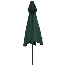 Berkfield Led Cantilever Umbrella 3 M Green - thumbnail 5