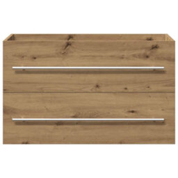 Walplus Bathroom Sink Cabinet Artisan Oak 80X38.5X48 Cm Engineered Wood - thumbnail 6