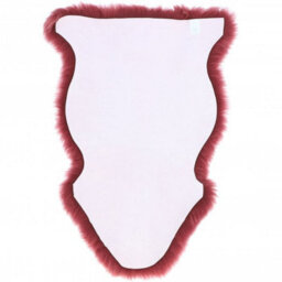 Fenland Sheepskin Fenland Indoor Single Australian Real Sheepskin Rug - Wine (90 Cm X 60 Cm) - thumbnail 3