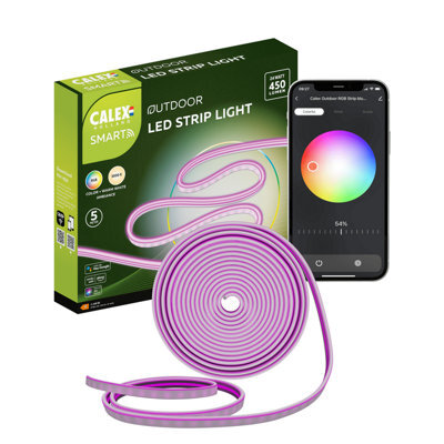 Calex Smart Outdoor Strip Light 5M Rgb App Controlled - image 1