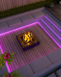 Calex Smart Outdoor Strip Light 5M Rgb App Controlled - thumbnail 4