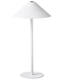 Wyld And Coco Novalux Wireless Table Lamp - Rechargeable Usb-C, Touch Dimmer, White, Suitable For Sheltered Outdoor Use - thumbnail 1