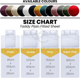 Gc Gaveno Cavailia Teddy Bear Plain Fitted Sheet Single Ochre Fleece Thermal Warm Super Soft & Warm Fluffy Fitted Bed Sheet - thumbnail 5