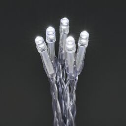 350 Ice White Led String Lights With Timer Function Clear Cable - thumbnail 4