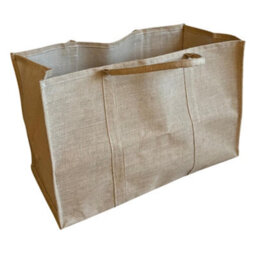 Thorness Large Hessian Firewood Carry Bag Log Carrier With Two Handles Firewood Storage Fireside Log Storage - thumbnail 1