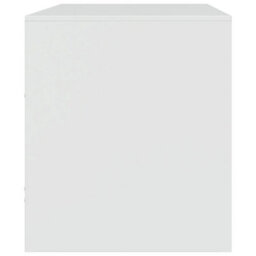 Berkfield Tv Cabinet White 67X39X44 Cm Steel - thumbnail 8