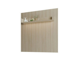 Arte Charlie Ch-16 Floating Shelf 175 Cm In Cashmere - Wide Wall-Mounted Display With Optional Led - thumbnail 2