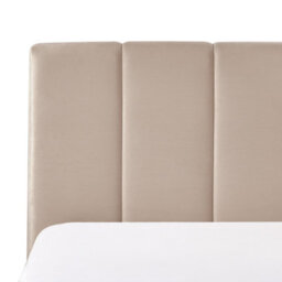 Beliani Ottoman Bed Velvet Dreux 180 X 200 Cm (Eu Super King) Taupe - thumbnail 9