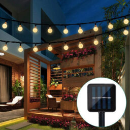 Led Ball Solar String Lights Outdoor Garden Party Fairy Lights - thumbnail 4