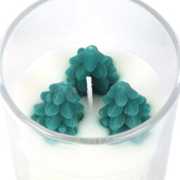 Something Different Winter Wonderland Christmas Tree Candles White/green (One Size) - thumbnail 2