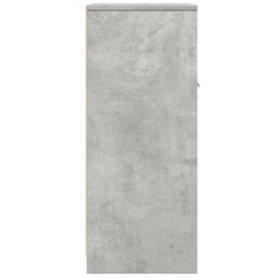 Berkfield Classic Bathroom Cabinet Concrete Grey 60X33X80 Cm Engineered Wood - thumbnail 5