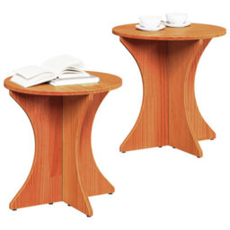 Berkfield Coffee Table 2 Pcs Brown Solid Pine Wood - thumbnail 3