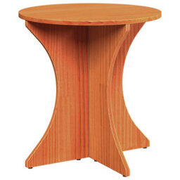 Berkfield Coffee Table 2 Pcs Brown Solid Pine Wood - thumbnail 5