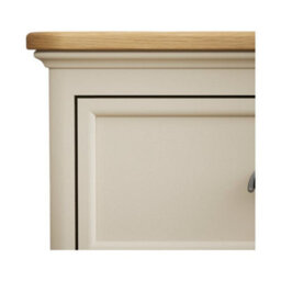 Furniture 48 Ashton Oak And Cream Painted Super Wide Tv Cabinet - thumbnail 5