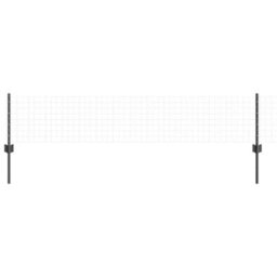 Berkfield Fence Posts Height Adjustable 5 Pcs Grey 40 Cm Steel - thumbnail 3