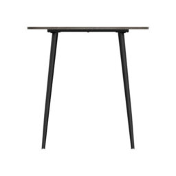 Living And Home Modern Dining Table With Mdf Tabletop And Metal Legs - thumbnail 3