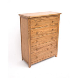 Cabinet Bits Trivento 5 Drawer Chest Of Drawers Wood Knob - thumbnail 3