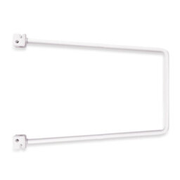 RB UK Rbuk Twin Slot Flexible Bookend 150mm White, Pack Of 2 - thumbnail 3
