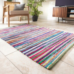 Allure Bath Fashions Chindi Recycled Rag Rug - 60 X 180Cm - thumbnail 2