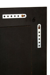 Orsina Black Gloss Finish Accent Wall Mirror - thumbnail 5