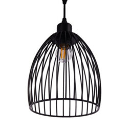 Komore 160Cm 3-Light Black Industrial Floor Lamp E27,iron Industrial Freestanding Floor Light - thumbnail 4