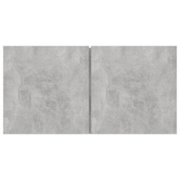 Berkfield Hanging Tv Cabinets 3 Pcs Concrete Grey 60X30X30 Cm - thumbnail 5