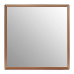 Premier Housewares Interiors By Premier Small Square Gold Finish Wall Mirror - thumbnail 1